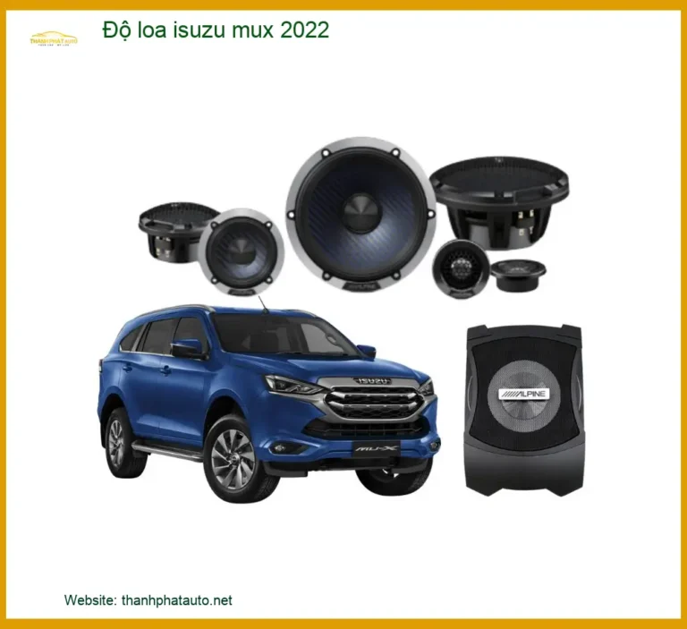 Độ Loa Isuzu Mu-X 2022 - Địa Chỉ Độ Uy Tín TPHCM
