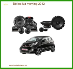 Độ Loa Kia Morning 2012 - Nâng Cấp Hệ Thống Âm Thanh Hay Hơn, Zin 100%