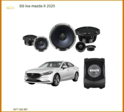 Độ Loa Mazda 6 2025 - Nâng Cấp Hệ Thống Âm Thanh Đẳng Cấp Tại Thành Phát Auto