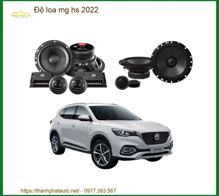 Nâng Cấp Hệ Thống Loa Âm Thanh Ô Tô MG HS 2022 - Địa Chỉ Lắp Đặt Uy Tín TPHCM