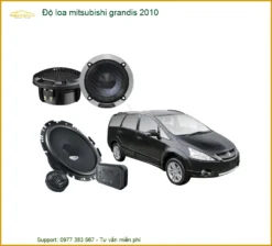 Độ Loa Ô Tô Mitsubishi Grandis 2010 - Trung Tâm Độ Chính Hãng TPHCM
