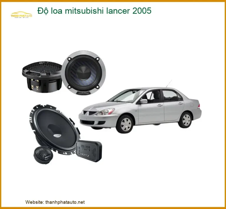Độ Loa Mitsubishi Lancer 2005 - Trung Tâm Nâng Cấp Loa Giá Tốt TPHCM