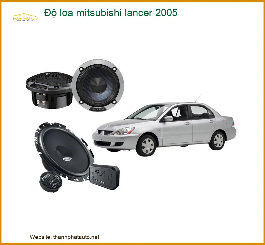 Độ Loa Mitsubishi Lancer 2005 - Trung Tâm Nâng Cấp Loa Giá Tốt TPHCM