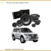 Độ Loa Mitsubishi Pajero 2012 - Địa Chỉ Lắp Đặt Uy Tín TPHCM
