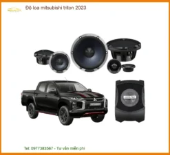 Độ loa Mitsubishi Triton 2023 Chính Hãng - Địa Chỉ Lắp Đặt Uy Tín TPHCM