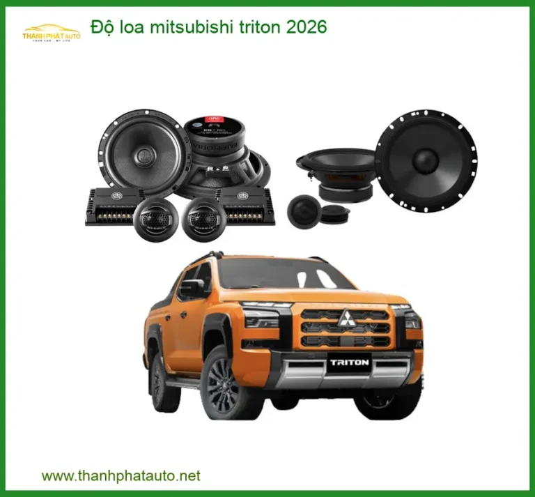 Độ Loa Ô Tô Mitsubishi Triton Chuyên Nghiệp - Trung Tâm Lắp Đặt Loa Uy Tín TPHCM