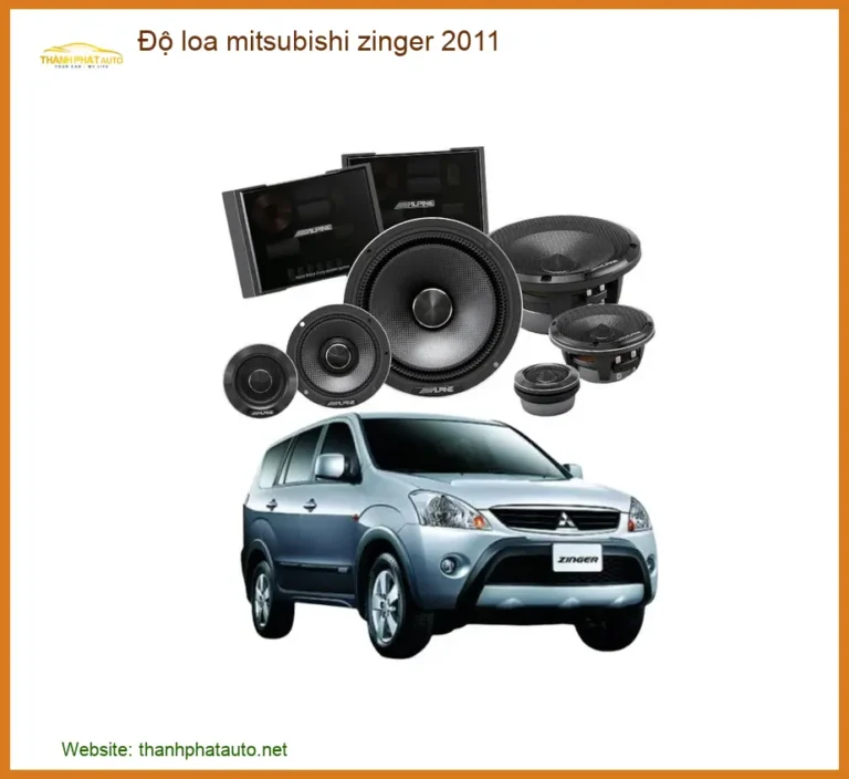 Độ Loa Mitsubishi Zinger 2011 - Trung Tâm Độ Loa Uy Tín TPHCM