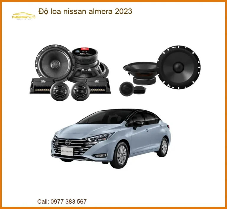 Độ loa Nissan Almera 2023 - Địa Chỉ Độ Loa Chính Hãng Giá Tốt TPHCM