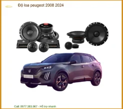 Độ Loa Peugeot 2008 2024 Chính Hãng - Nâng Cấp Hệ Thống Âm Thanh Đẳng Cấp