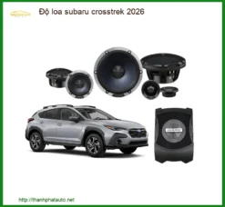 Độ loa Subaru Crosstrek