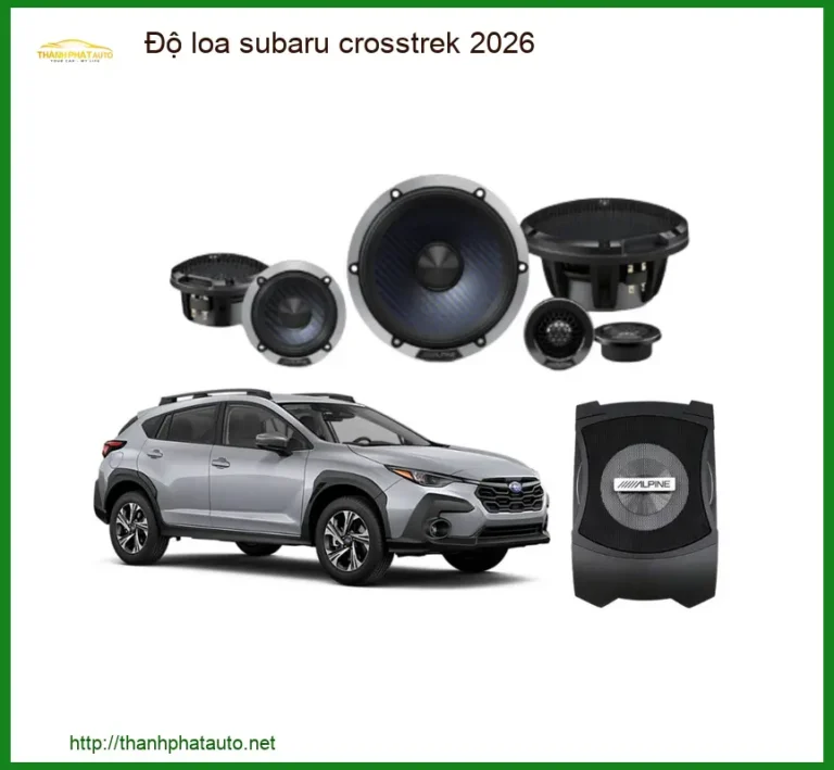 Độ loa Subaru Crosstrek