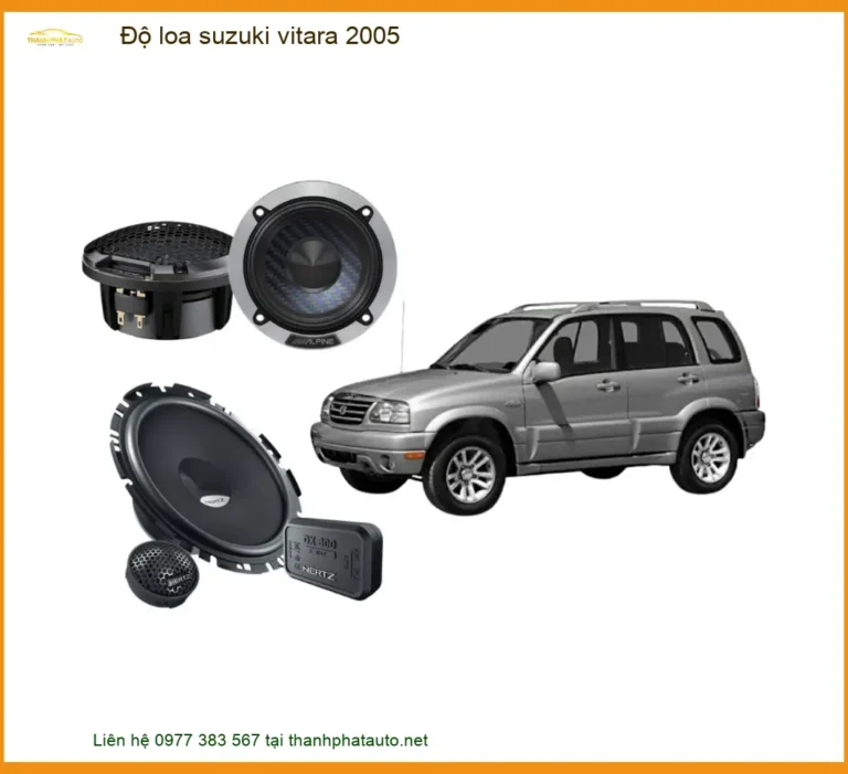 Độ Loa Suzuki Vitara 2005 - Trung Tâm Độ Loa Uy Tín TPHCM