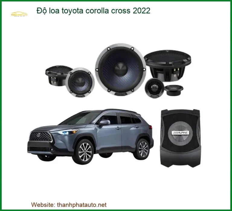 Độ Loa Toyota Corolla Cross 2022 - Trung Tâm Độ Loa Uy Tín TPHCM
