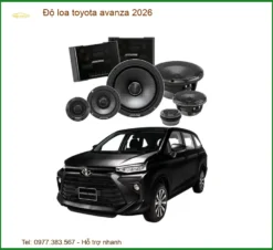Độ Loa Toyota Avanza 2026 – Nâng Cấp Hệ Thống Âm Thanh Chất Lượng Tại Thành Phát Auto