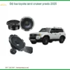 Độ Loa Toyota Land Cruiser Prado 2025 - Âm Thanh Sống Động, Giữ Zin Hệ Thống Điện