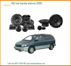 Độ Loa Toyota Sienna 2000 - Trung Tâm Nâng Cấp Âm Thanh Chính Hãng TPHCM