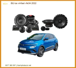 Độ loa VinFast VF e34 2022 - Địa Chỉ Lắp Đặt Loa Chính Hãng Uy Tín TPHCM