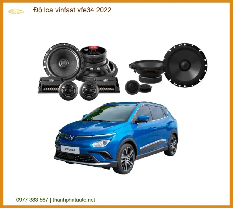 Độ loa VinFast VF e34 2022 - Địa Chỉ Lắp Đặt Loa Chính Hãng Uy Tín TPHCM