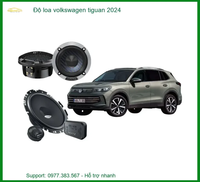 Độ Loa Volkswagen Tiguan 2024 - Nâng Cấp Hệ Thống Âm Thanh Đẳng Cấp