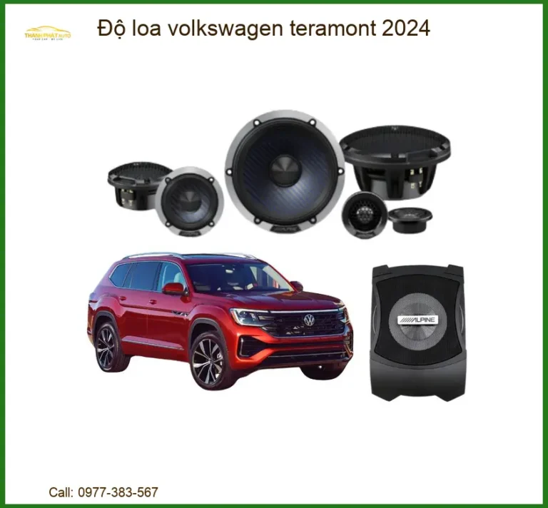 Độ Loa Volkswagen Teramont 2024 - Trung Tâm Lắp Đặt Chính Hãng Giá Tốt TPHCM