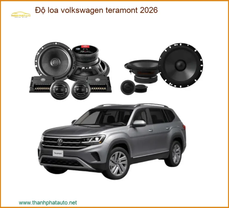 Độ Loa Cho Xe Volkswagen Teramont - Trung Tâm Nâng Cấp Âm Thanh Uy Tín TPHCM