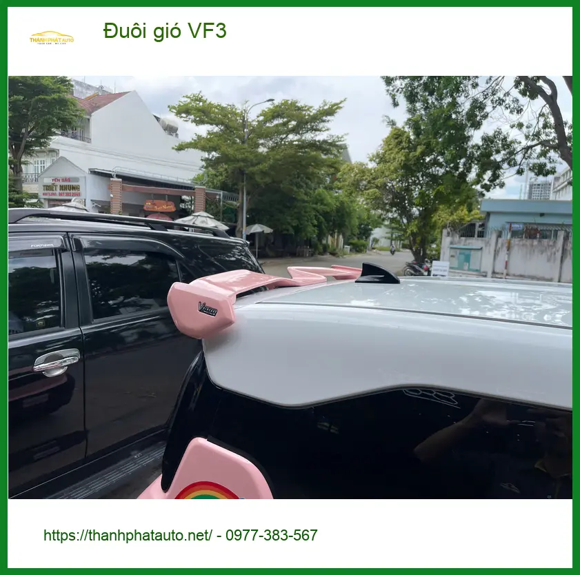 Anh Lâm độ đuôi gió thể thao cho VF3 ở Quận 2, đảm bảo lắp đặt chuẩn kỹ thuật ảnh thực tế 2