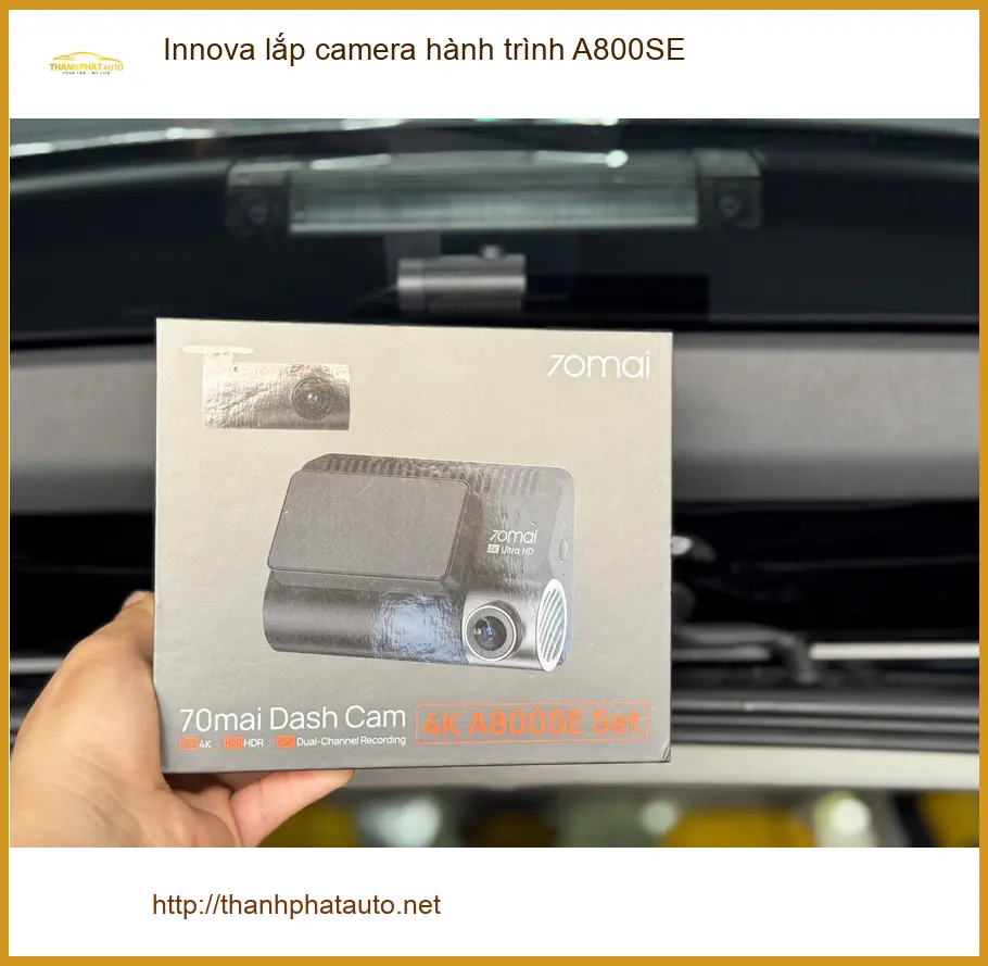 Anh Khang lắp camera hành trình A800SE cho Innova tại Hóc Môn để giám sát ảnh thực tế 4