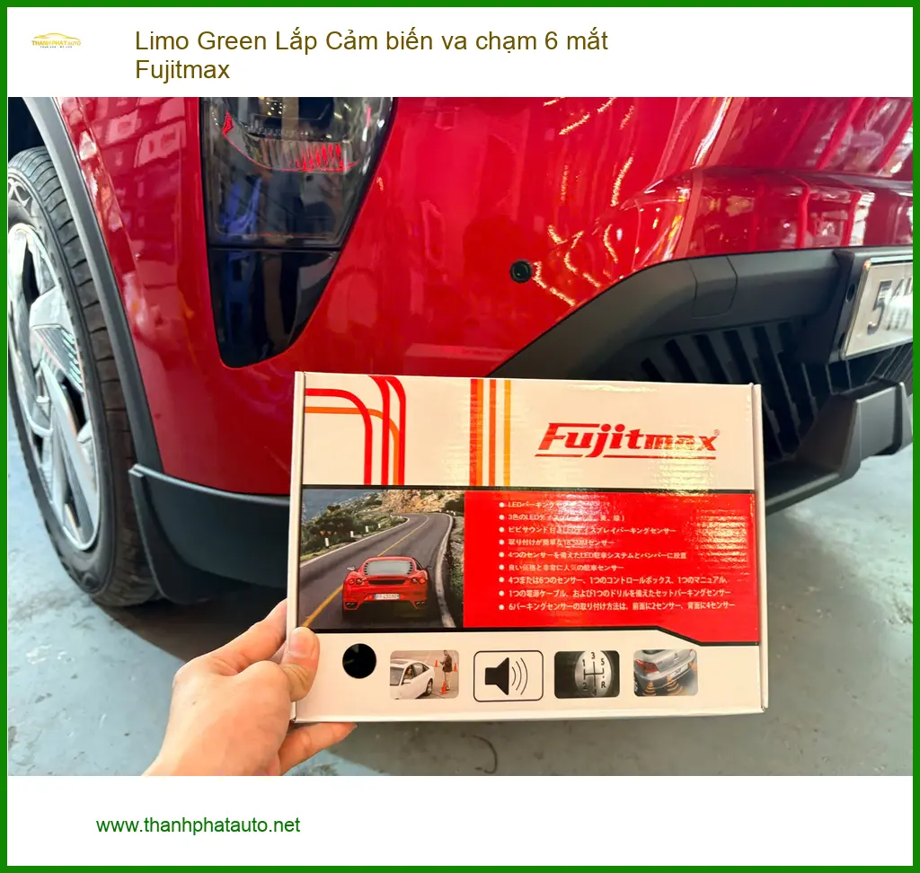 Anh Đạt lắp Cảm biến Fujitmax 6 mắt Limo Green cho Lux A tại Cần Giờ an toàn.
