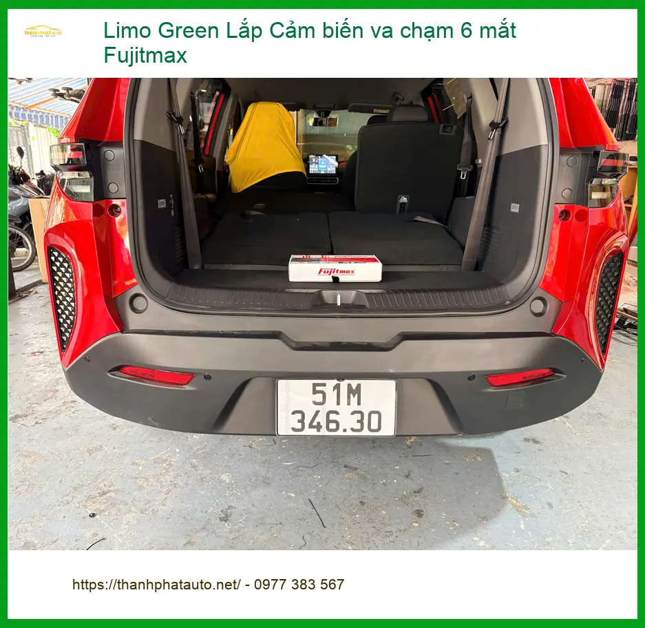 Anh Đạt lắp Cảm biến Fujitmax 6 mắt Limo Green cho Lux A tại Cần Giờ an toàn. ảnh thực tế 2