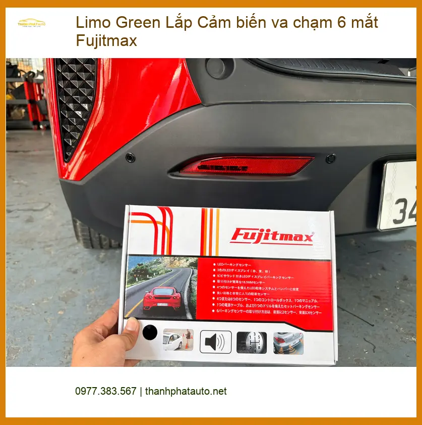 Anh Đạt lắp Cảm biến Fujitmax 6 mắt Limo Green cho Lux A tại Cần Giờ an toàn. ảnh thực tế 3
