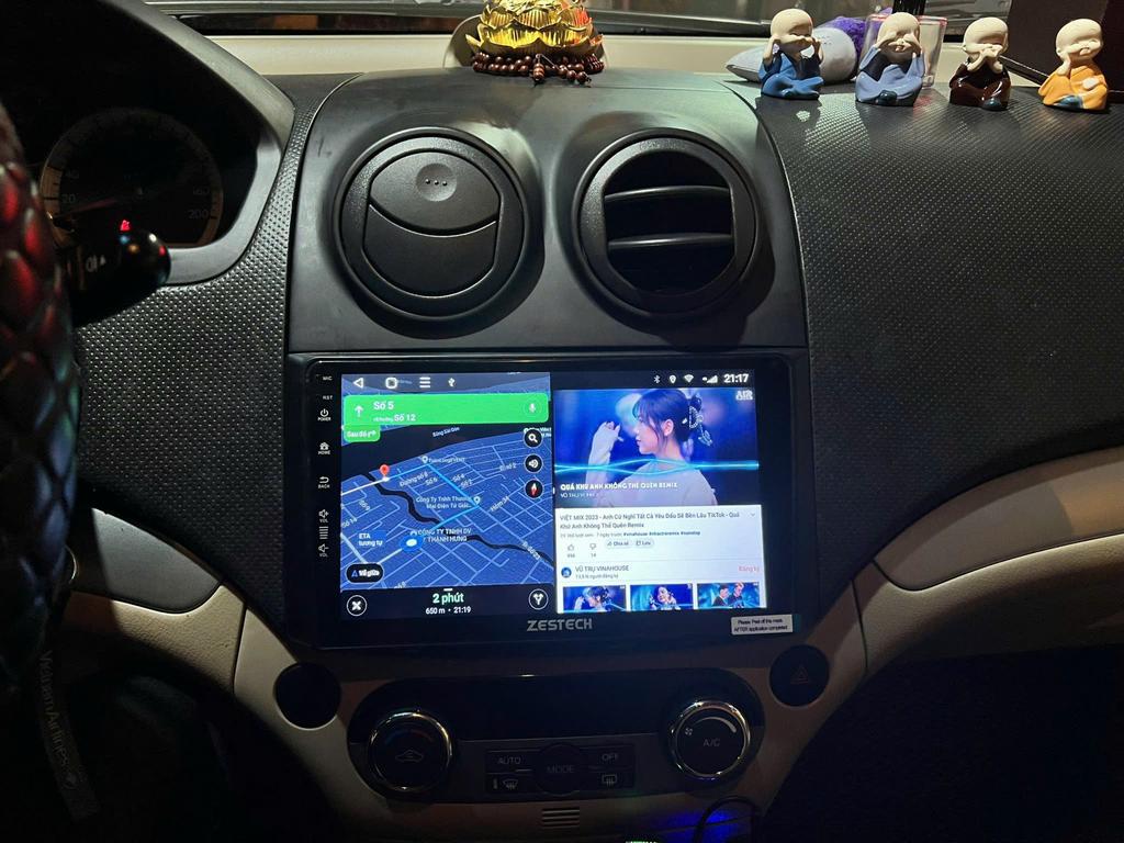 Màn Hình Android Chevrolet Aveo 2008 Lắp Đặt Tận Nơi Uy Tín chính hãng 3