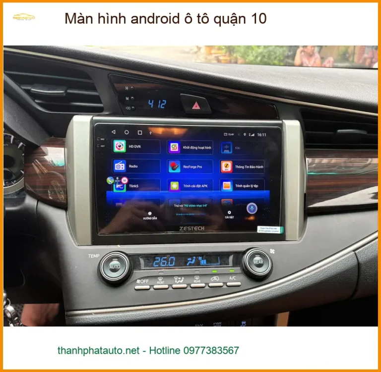 Địa Chỉ Lắp Màn Hình Android Ô Tô Tại Quận 10 - Lắp Đặt Uy Tín TPHCM
