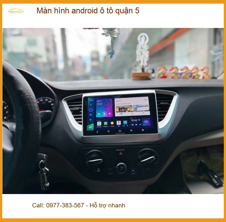 Cửa Hàng Gắn Màn Hình Android hình android ô tô quận 5 - Nâng Cấp Chính Hãng ảnh thực tế 2