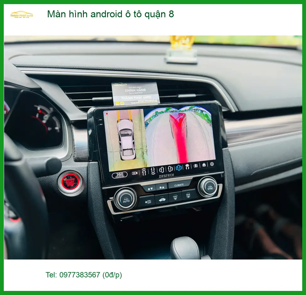 Trung Tâm Lắp Màn Hình Android Ô Tô tại Quận 8 - Nâng Cấp Chính Hãng