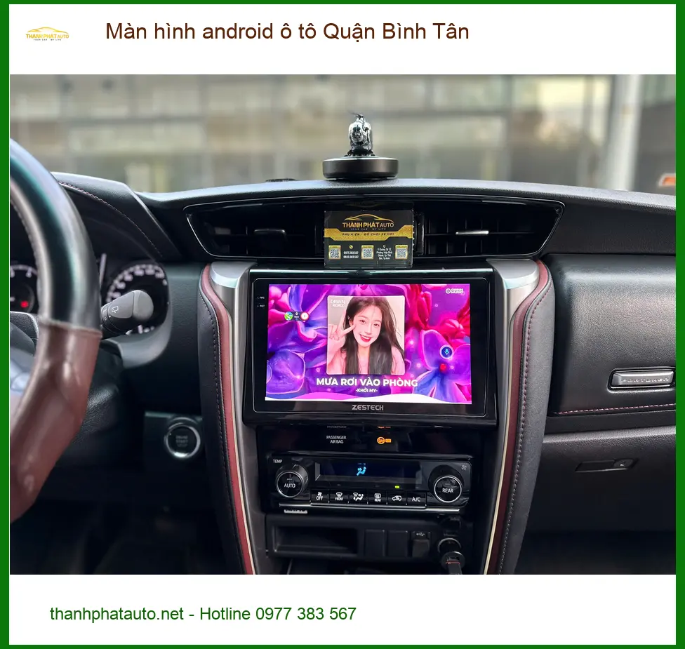 Trung Tâm Gắn Màn Hình Android Ô Tô Quận Bình Tân - Nâng Cấp Chính Hãng ảnh thực tế 2