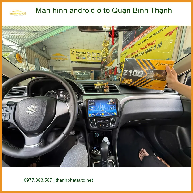 Địa Chỉ Màn Hình Android Ô Tô Tại Quận Bình Thạnh - Lắp Đặt Uy Tín TPHCM ảnh thực tế 2