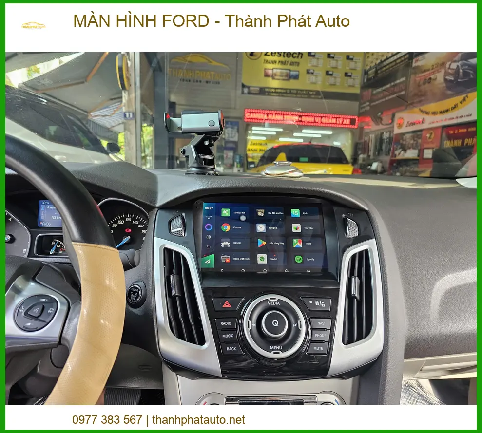 Màn Hình Ford Chính Hãng, Thông Minh – Nâng Tầm Trải Nghiệm Lái Xe Tại Thành Phát Auto Tphcm