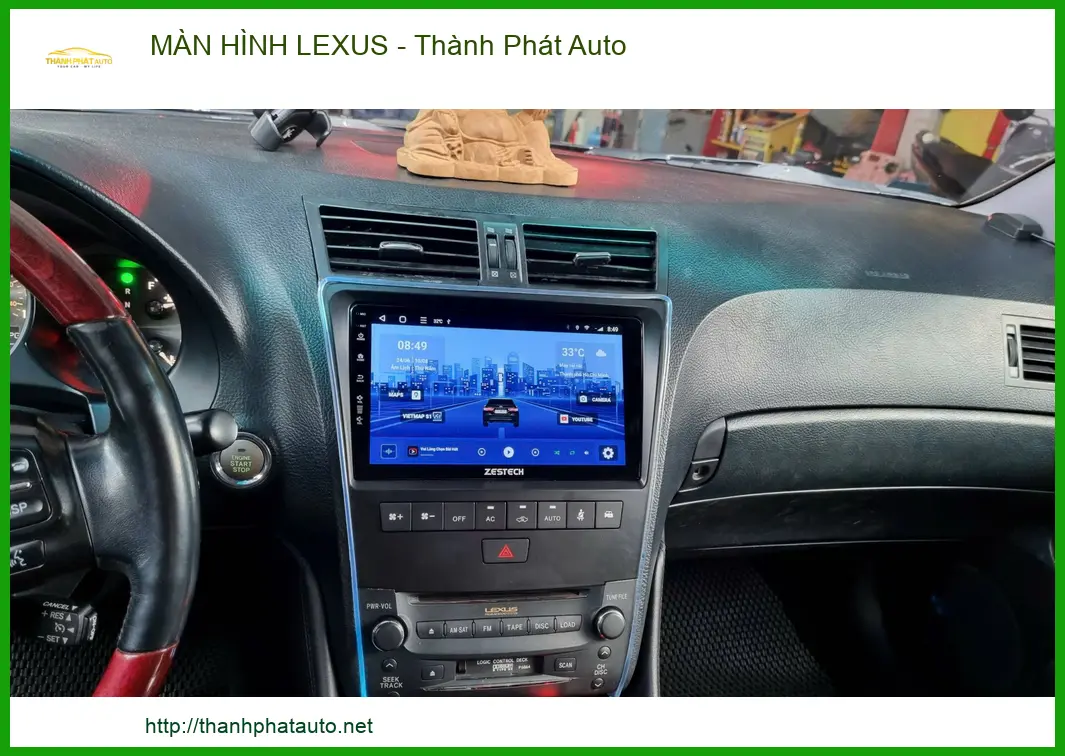 Màn Hình Lexus Chính Hãng – Nâng Cấp Đẳng Cấp Xế Cưng Tại Thành Phát Auto