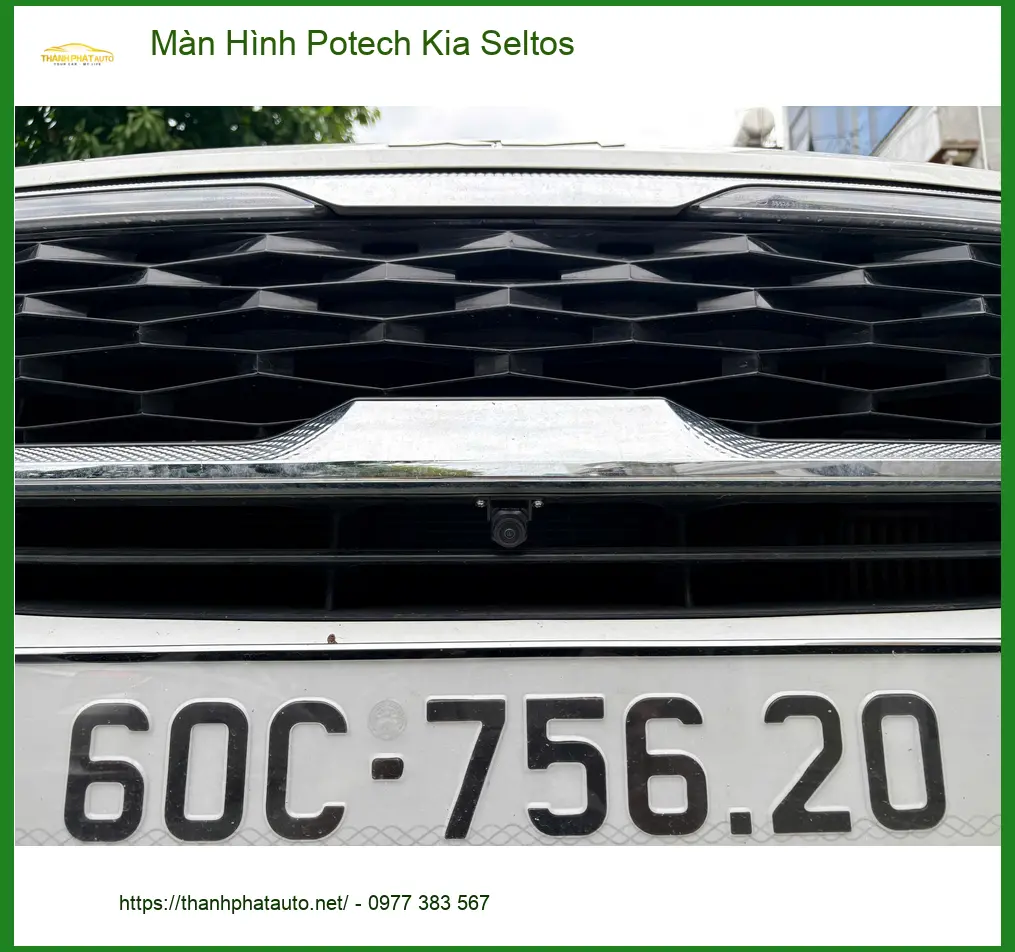 Chú Tấn lắp Màn Hình Potech Kia Seltos tại Quận 9 vì muốn có bản đồ dẫn đường thông minh