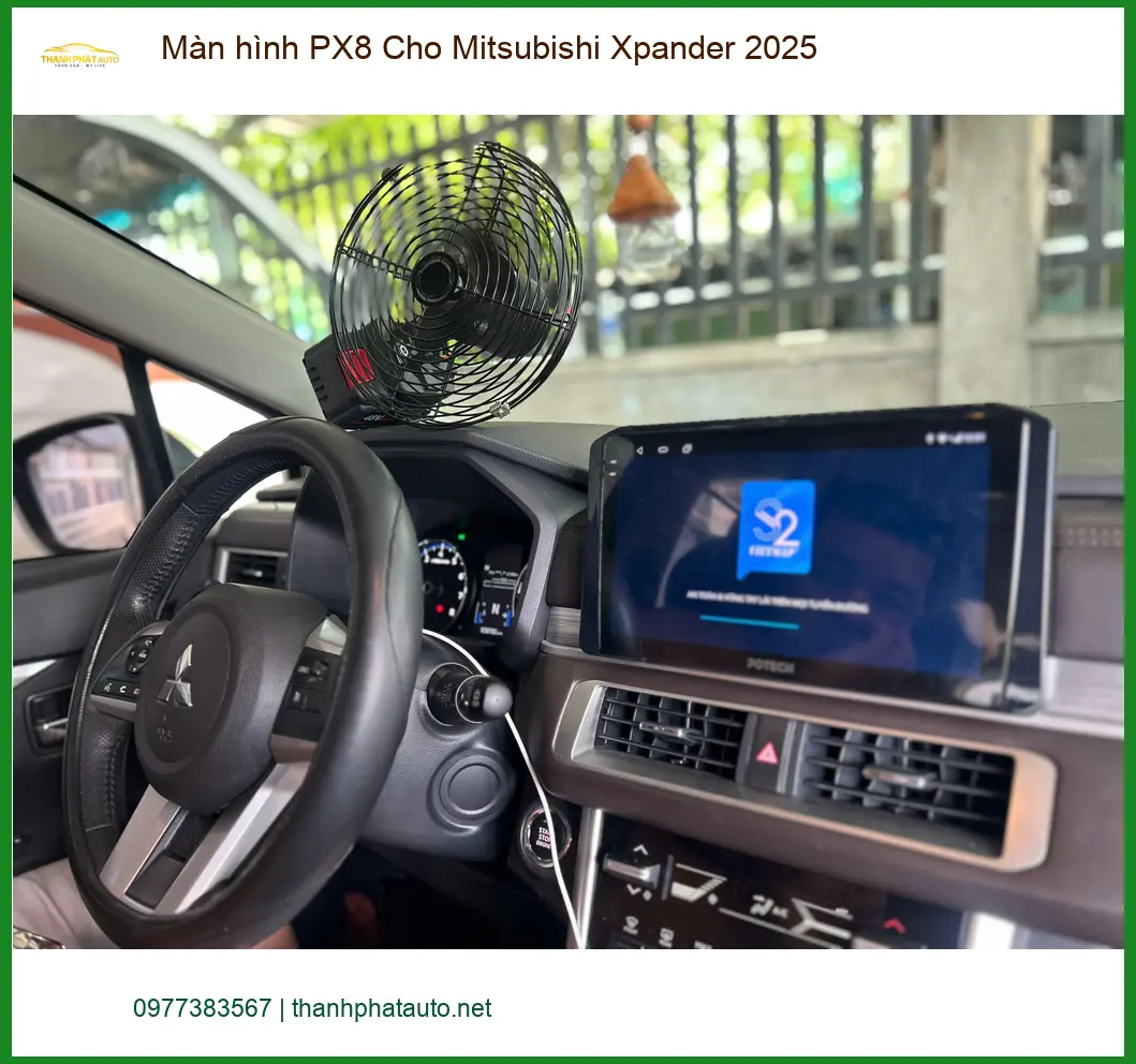 Chú Tấn lắp màn hình PX8 cho Mitsubishi Xpander 2025 ở Quận 1 ảnh thực tế 3
