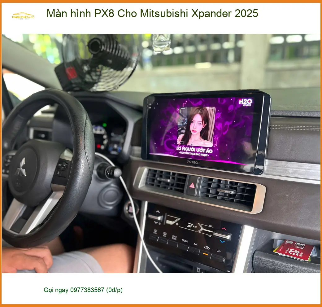 Chú Tấn lắp màn hình PX8 cho Mitsubishi Xpander 2025 ở Quận 1 ảnh thực tế 5