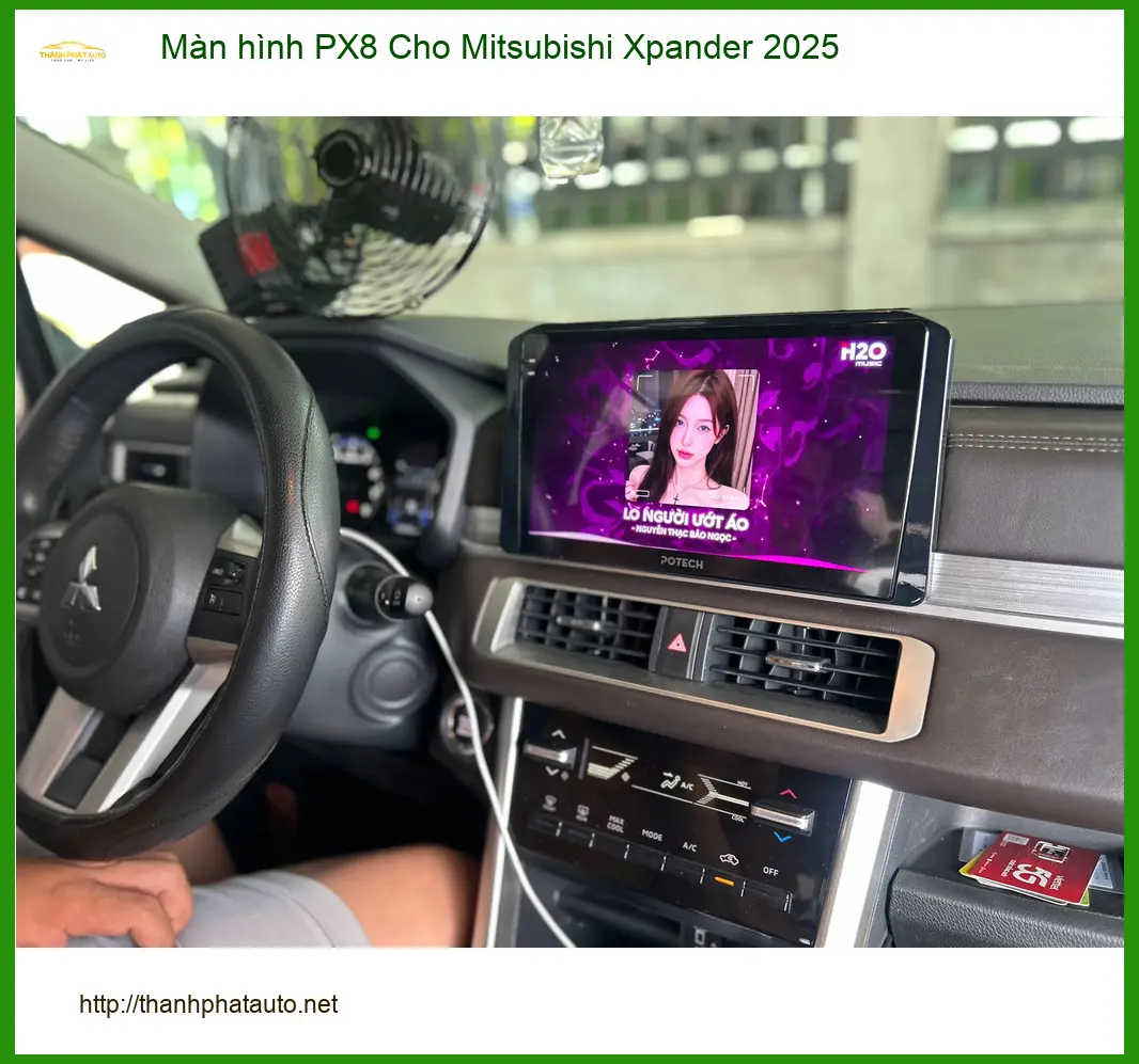 Anh Minh lắp Màn hình PX8 Cho Mitsubishi Xpander 2025 tại Quận 12