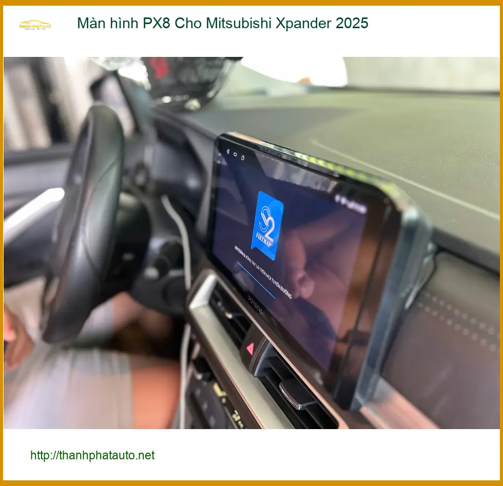 Anh Minh lắp Màn hình PX8 Cho Mitsubishi Xpander 2025 tại Quận 12 ảnh thực tế 2
