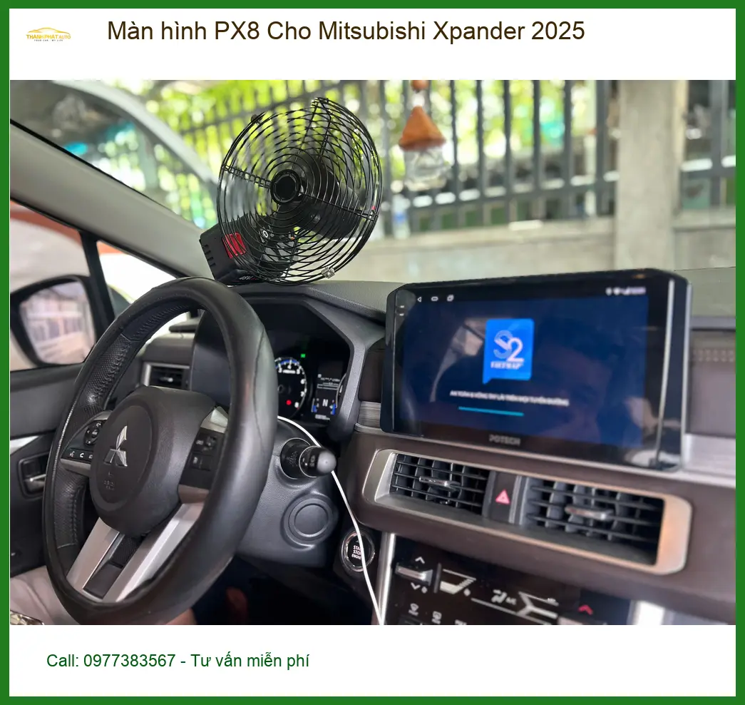 Anh Minh lắp Màn hình PX8 Cho Mitsubishi Xpander 2025 tại Quận 12 ảnh thực tế 3