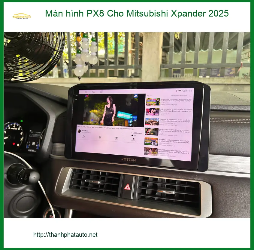 Anh Minh lắp màn hình PX8 Xpander 2025 tại Quận 2. ảnh thực tế 4