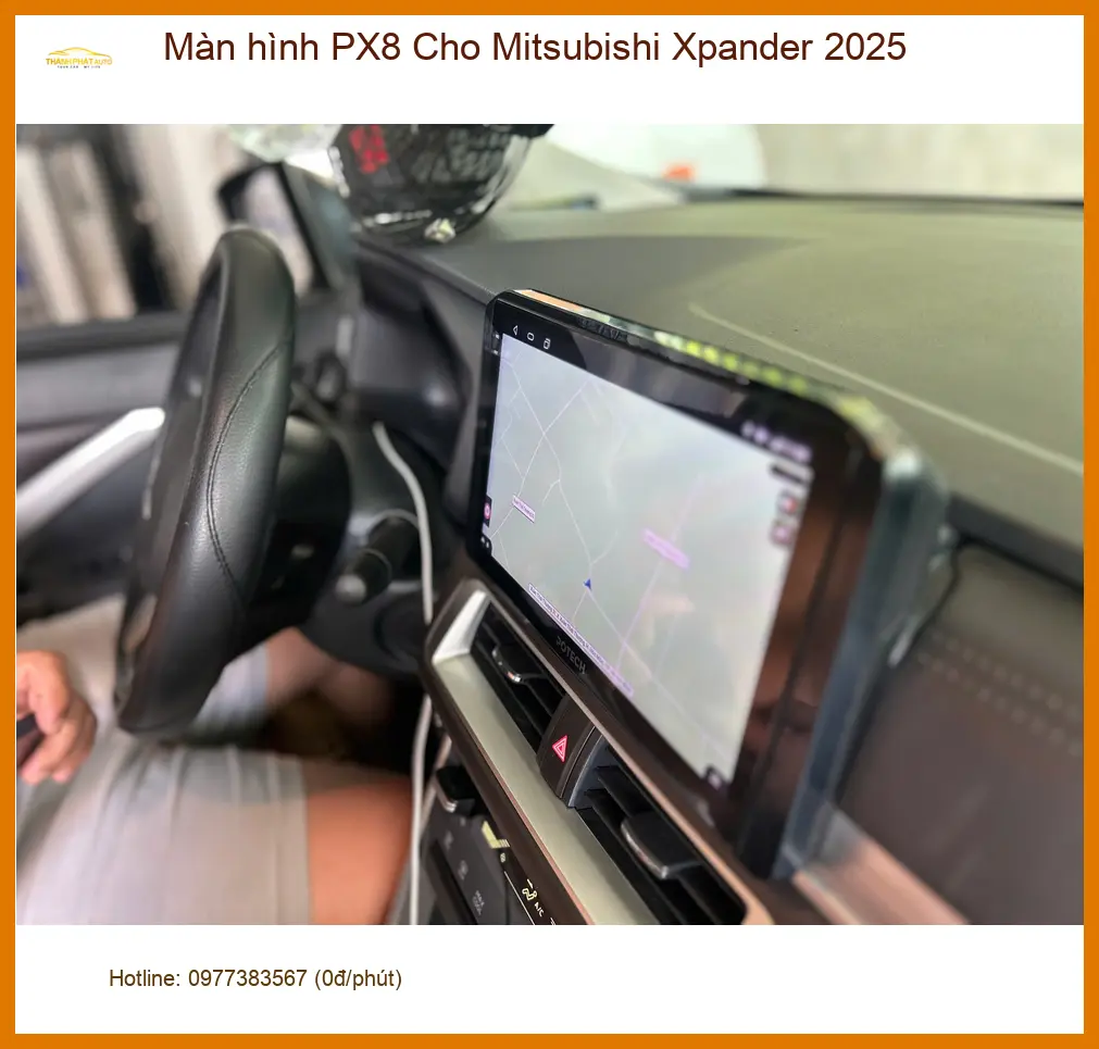 Anh Minh lắp màn hình PX8 Xpander 2025 tại Quận 2. ảnh thực tế 5