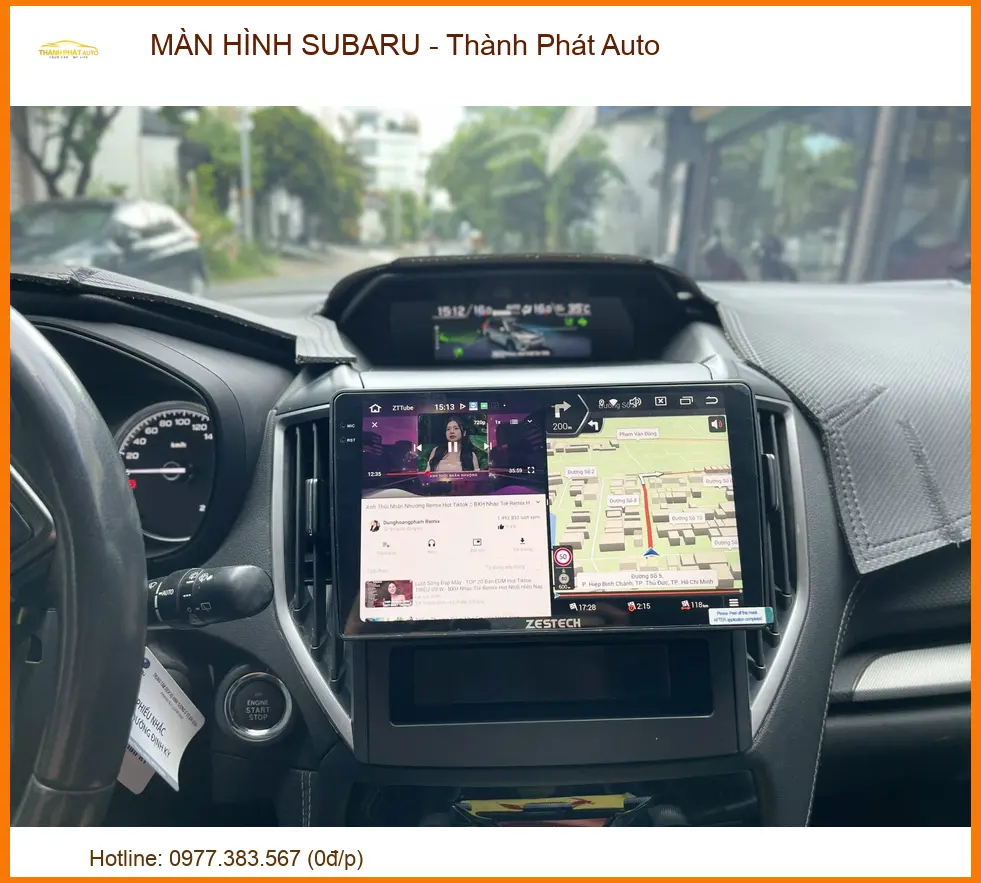 Màn Hình Subaru Chính Hãng – Nâng Tầm Trải Nghiệm Lái Xe Đẳng Cấp