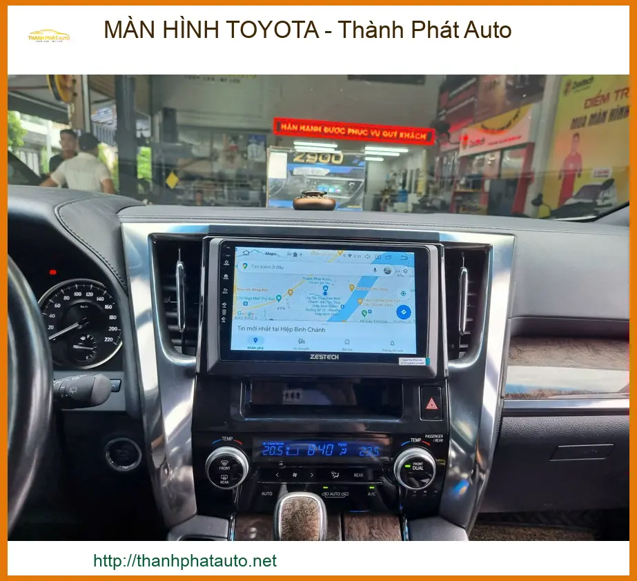 Màn Hình Toyota Chính Hãng – Nâng Tầm Trải Nghiệm Lái Xe
