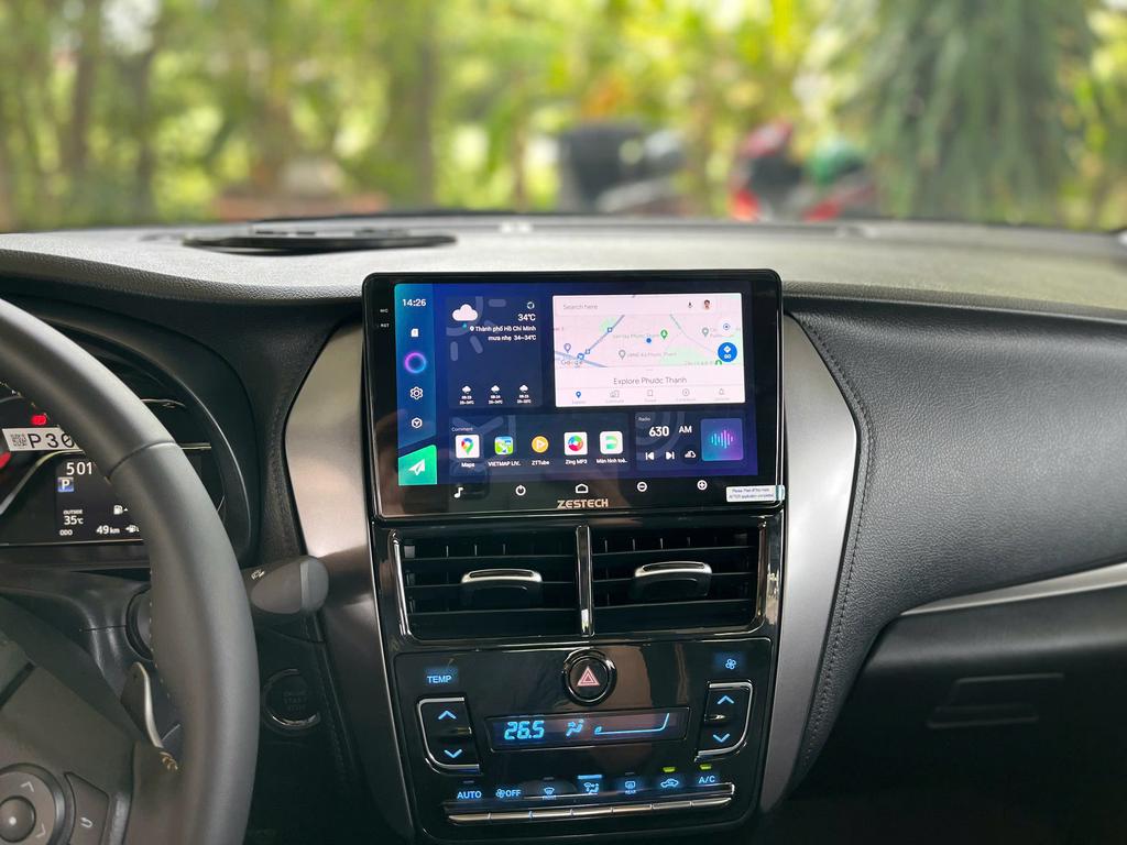 Màn Hình Toyota Vios 2025 Lắp Đặt Tận Nơi Uy Tín Tại Thành Phát Auto chính hãng 1