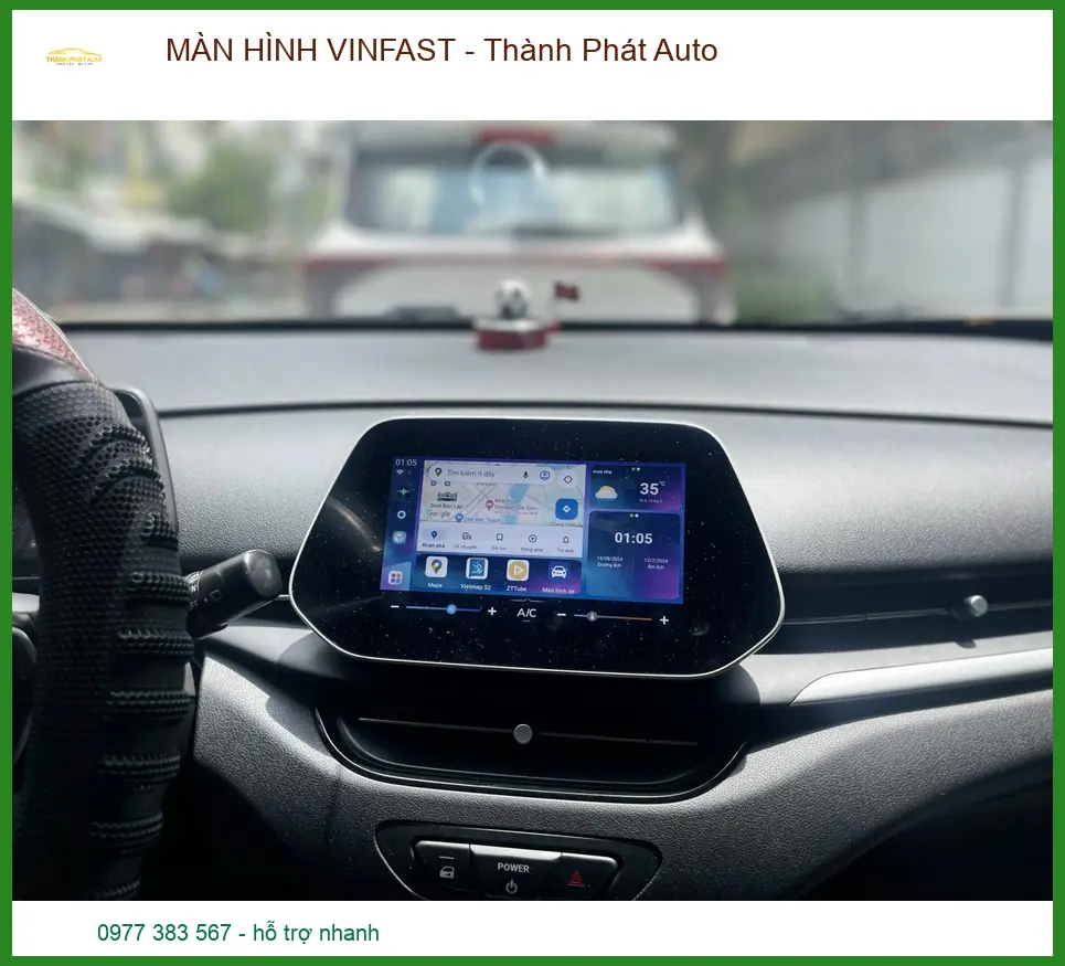 Màn Hình Android Vinfast – Nâng Tầm Trải Nghiệm Lái Xe Tại Thành Phát Auto Tphcm